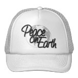 Peace On Earth Script Lite Trucker Hats