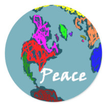 Peace on Earth Stickers