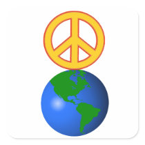 Peace On Earth Stickers