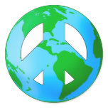 Peace on Earth Stickers