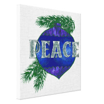 Peace Ornament Canvas Prints