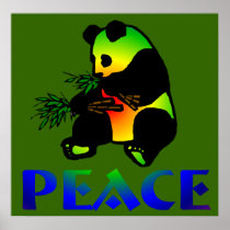 Peace Panda Bear