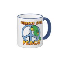 Peace Parrot Mug