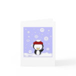 Peace Penguin Holiday Card