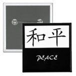 PEACE PINBACK BUTTONS