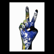 Peace Profile Card business cards