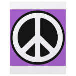 Peace Purple Sign! Full Color Flyer