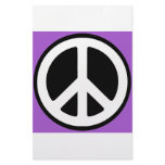 Peace Purple Sign! Stationery