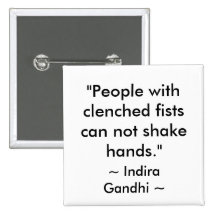 PEACE QUOTE PIN