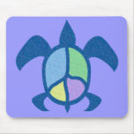 Peace Sea Turtle Mousepad