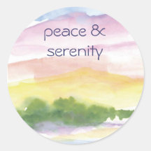 peace &  serenity stickers