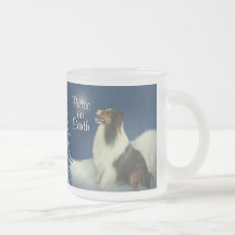 Peace Sheltie Mug