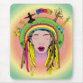 Peace Sign ~ 60s Hippie Girl Tie Dye