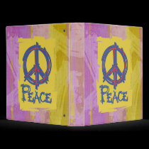 Peace Sign Binder binders