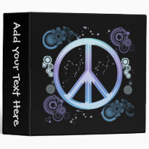 Peace Sign Binder