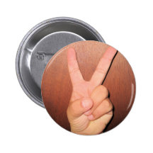 Peace Sign Buttons
