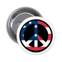 peace sign buttons