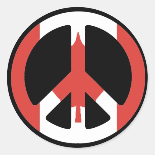 peace-sign-canada-round-sticker-zazzle