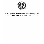 Peace sign Dalai Lama quote t-shirts