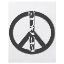 Peace Sign Flyer Design
