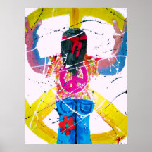 Peace Sign Hippie Posters