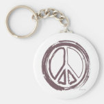 Peace Sign Key Chain