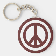 Peace Sign Key Chain