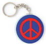 PEACE SIGN KEYCHAIN