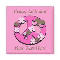 Peace Sign Magnet