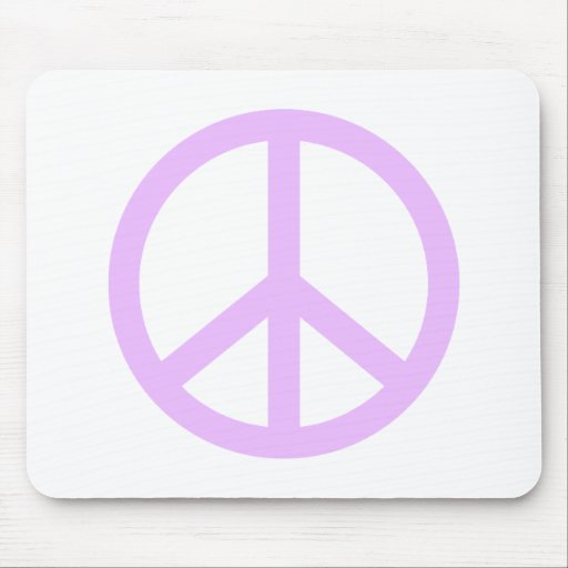 Peace Sign Mouse Pad