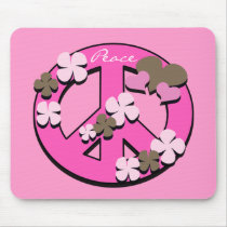 Peace Sign Mouse Mats