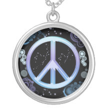 Peace Sign Necklace
