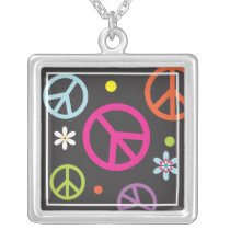 Peace Sign Necklace necklaces
