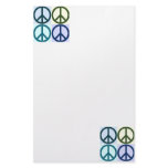 Peace Sign Pop Art stationery