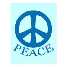 Peace Sign Post Card
