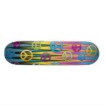 Peace Sign Skateboard