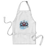 PEACE SIGN - SWORD AND SKULLS APRONS
