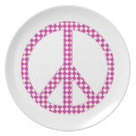 Peace Sign Symbol plates