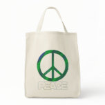 Peace Sign, Tote Bags