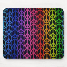 Peace Signs Mousepad