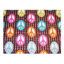 Peace Signs Post Card