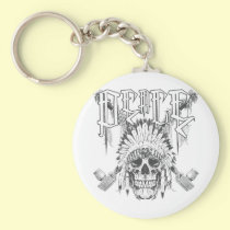 Peace Skull keychains