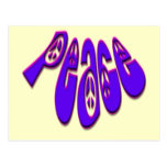 *Peace* Spreding Peace Designs Post Card