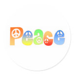 Peace stickers