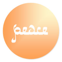 Peace Sticker