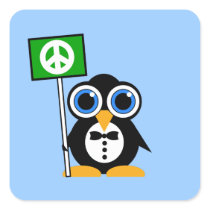 peace square stickers