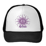 Peace Sun Aries Trucker Hats