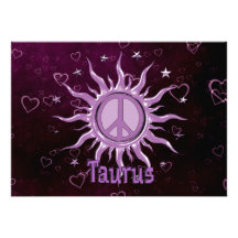 Peace Sun Personalized Announcement