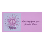 Peace Sun Picture Card