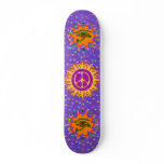 Peace Sun Spiral Skate Board Decks